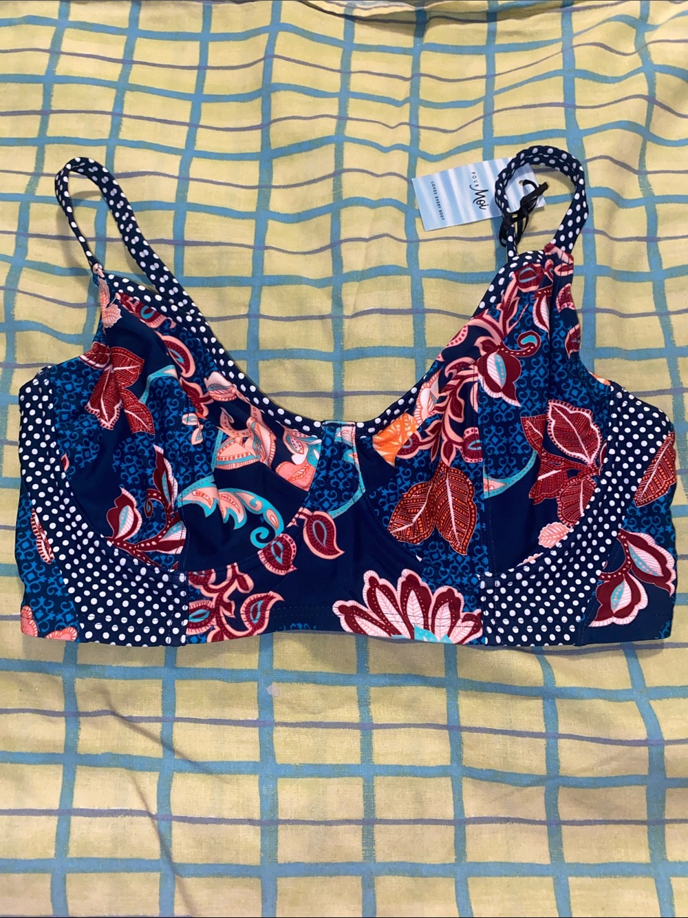 Pour Moi Longline Underwired Swim Top